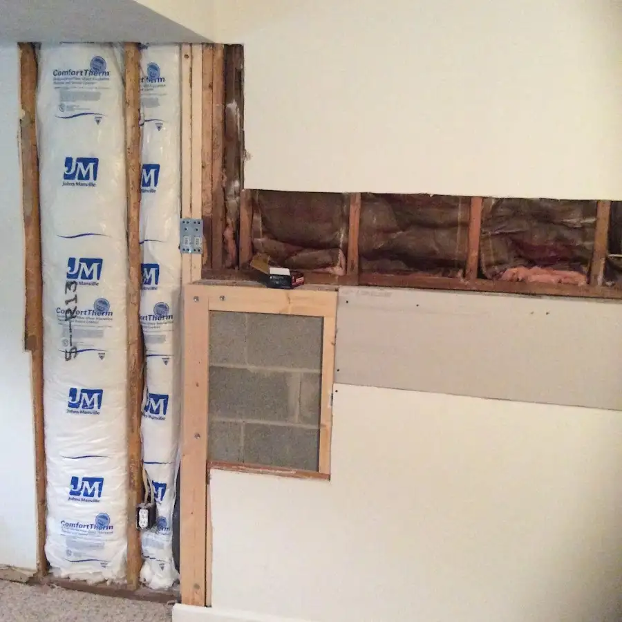Wall insulation replacement during Odor Removal & Deodorization in Moorpark